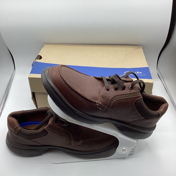 Men’s NIB New Brown Extreme Tumbled Leather Bradley Vibe Shoes Size 10 Wide